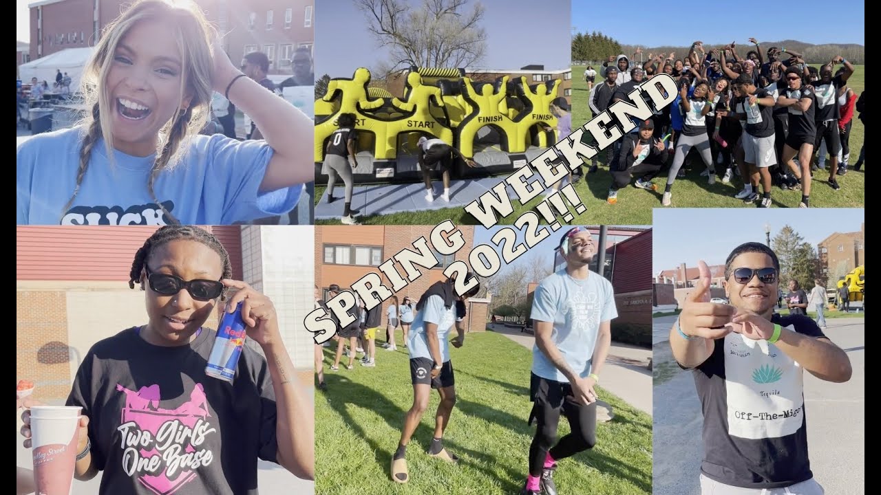 SAINT BONAVENTURE UNIVERSITY SPRING WEEKEND 2022 VLOG!!! COLLEGE VLOG