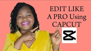 HOW TO EDIT WITH YOUR PHONE USING THE CAPCUT APP/ EASY STEPS