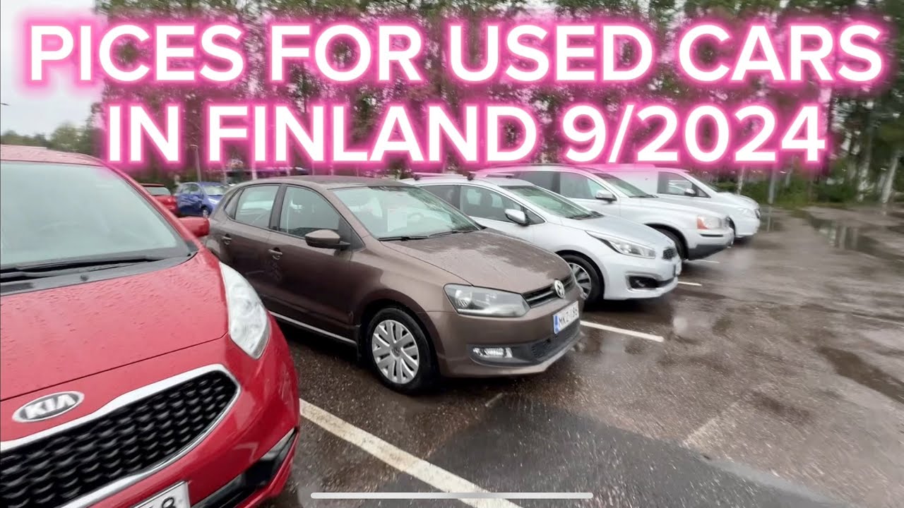 PRICES FOR USED CARS IN FINLAND 9/2024