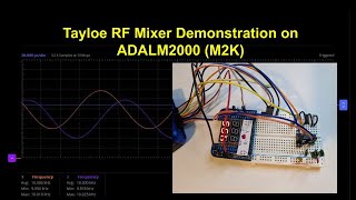 Tayloe RF Mixer Demonstration Using ADALM2000