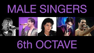 Male Singers&#39; 6th Octave