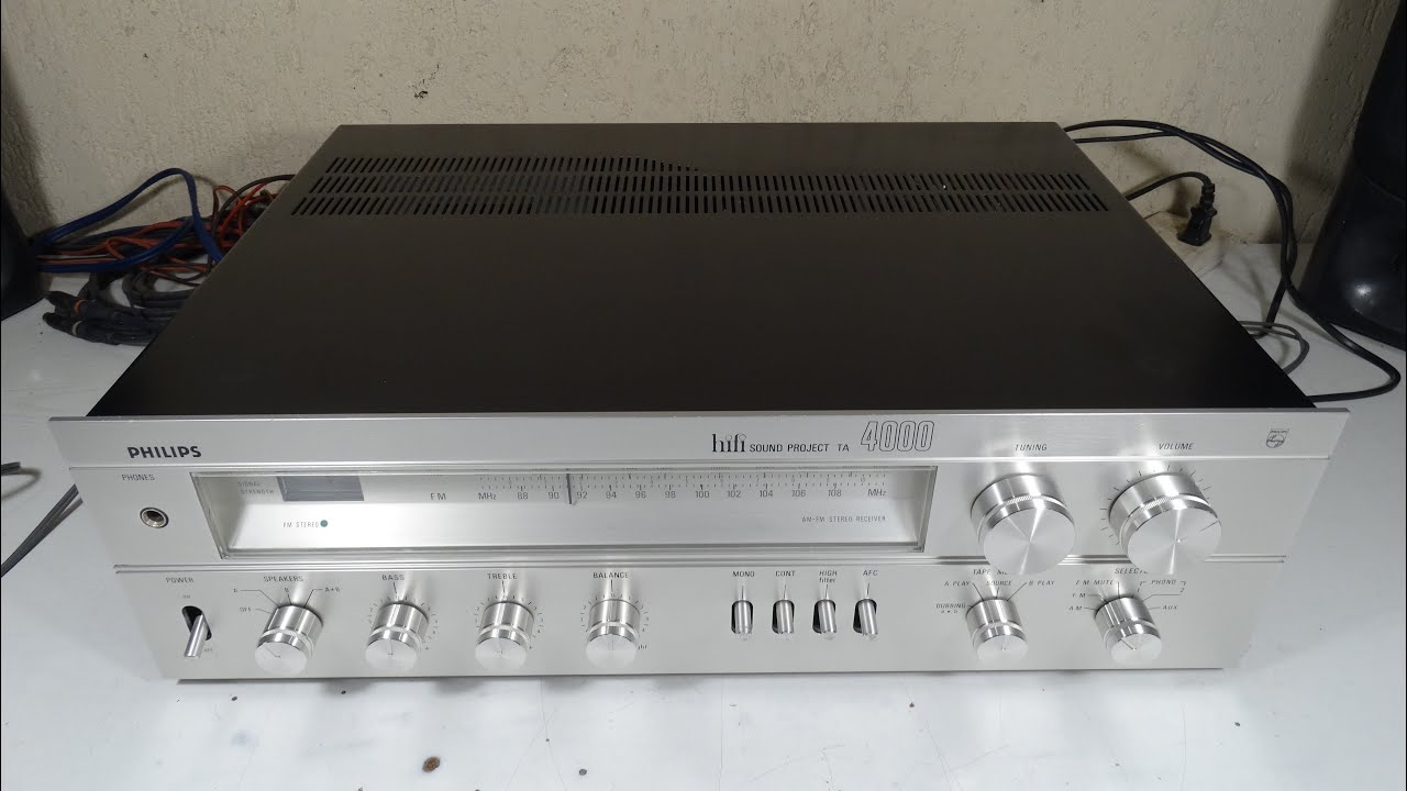 Receiver Schneider TA 4000 , Hifi Sound Project - Ampli Tune Perpignan 66000
