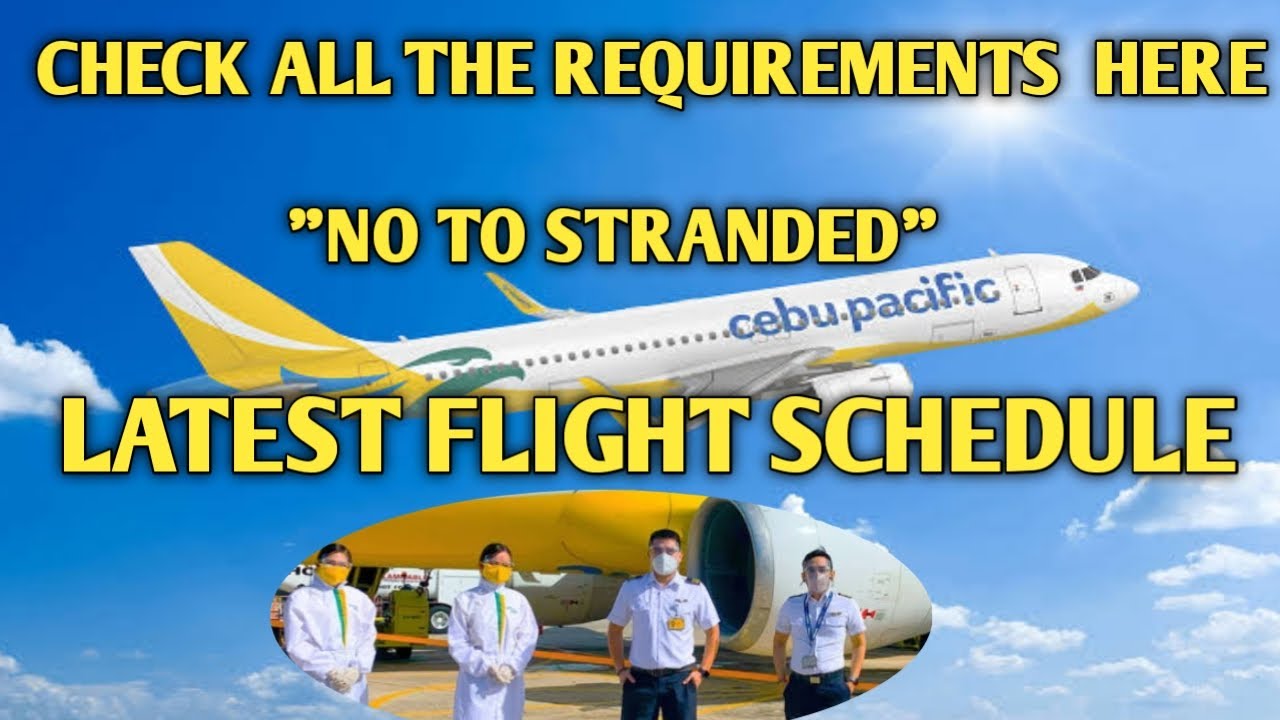 cebu pacific updated travel requirements
