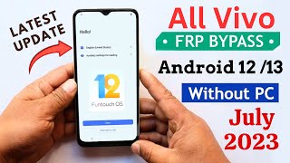 Vivo Y02s FRP Bypass Android 13 Without PC Latest 2023 Update | Reset Option Not Working Fix