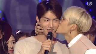 Jackson Wang Got7 Kiss Hong Jong-Hyun And Dance With Snsd, B1A4