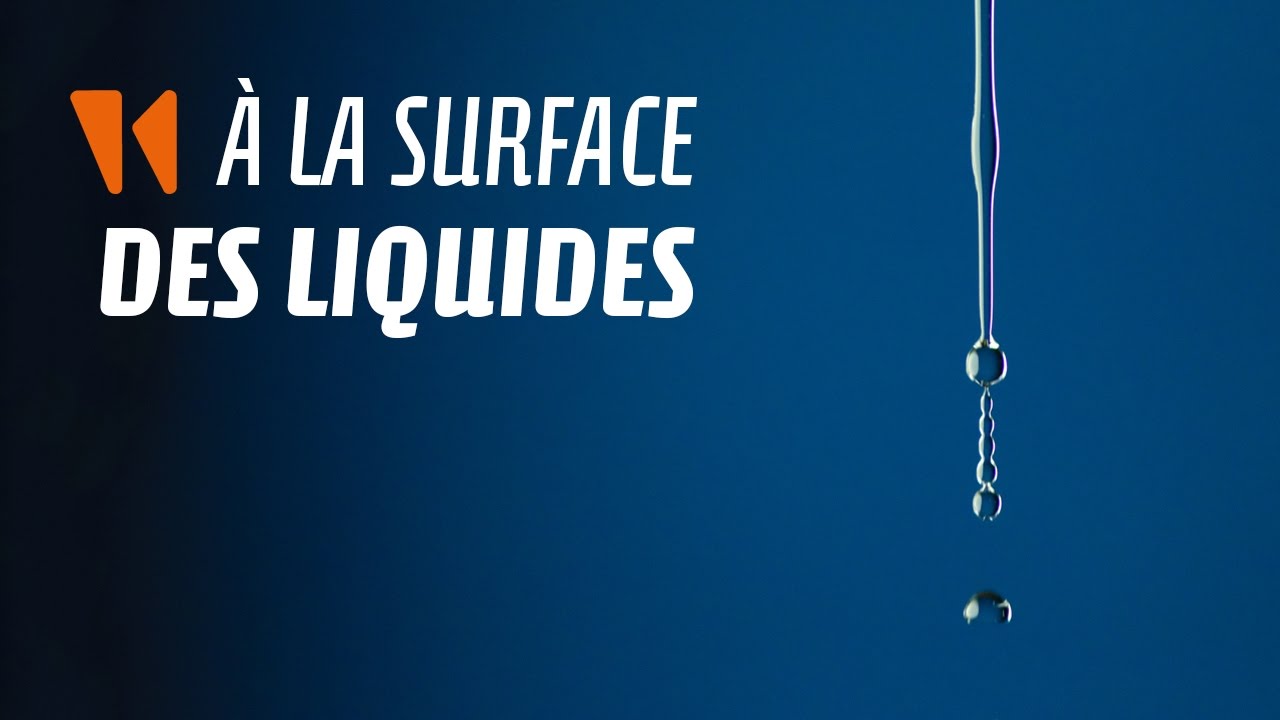 À la surface des liquides