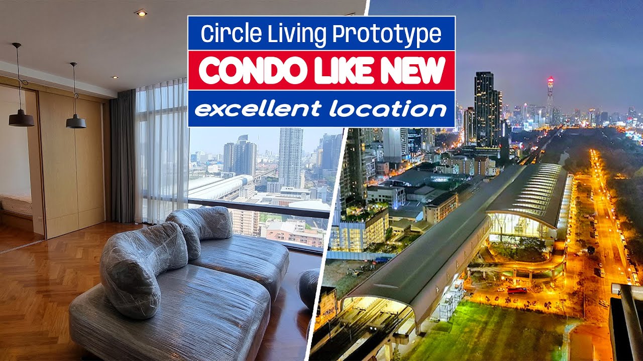 Кондоминиум как новый - прототип Circle Living - тур по недвижимости в Бангкоке