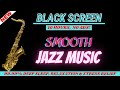 Smooth Jazz Black Screen | Sleep Music | Dark Screen 10 hours for Relaxing | Fairy Garden | Ambient