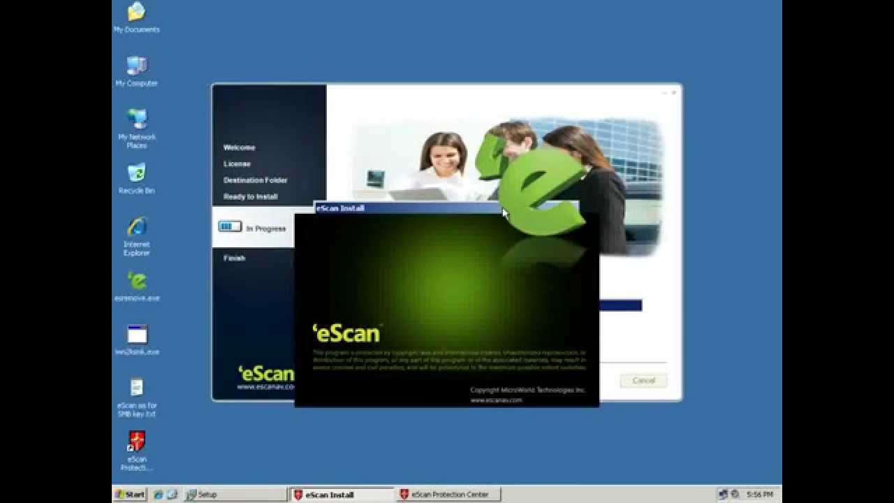 eScan ISS for SMB v14 -Installation Process