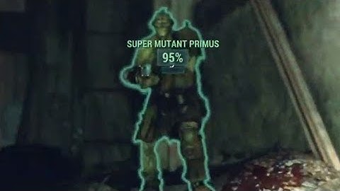 How to kill a Super Mutant Primus in Fallout 76