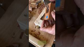 Famous Perfect Mortise Chisel Jig Clean Precision Cuts! #woodworking #tools #handtools Profile