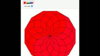 Approximating the Yin-Yang Symbol with Rhombuses
