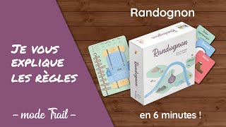 Je vous explique les règles du mode TRAIL du jeu RANDOGNON en moins de 6 minutes! screenshot 3