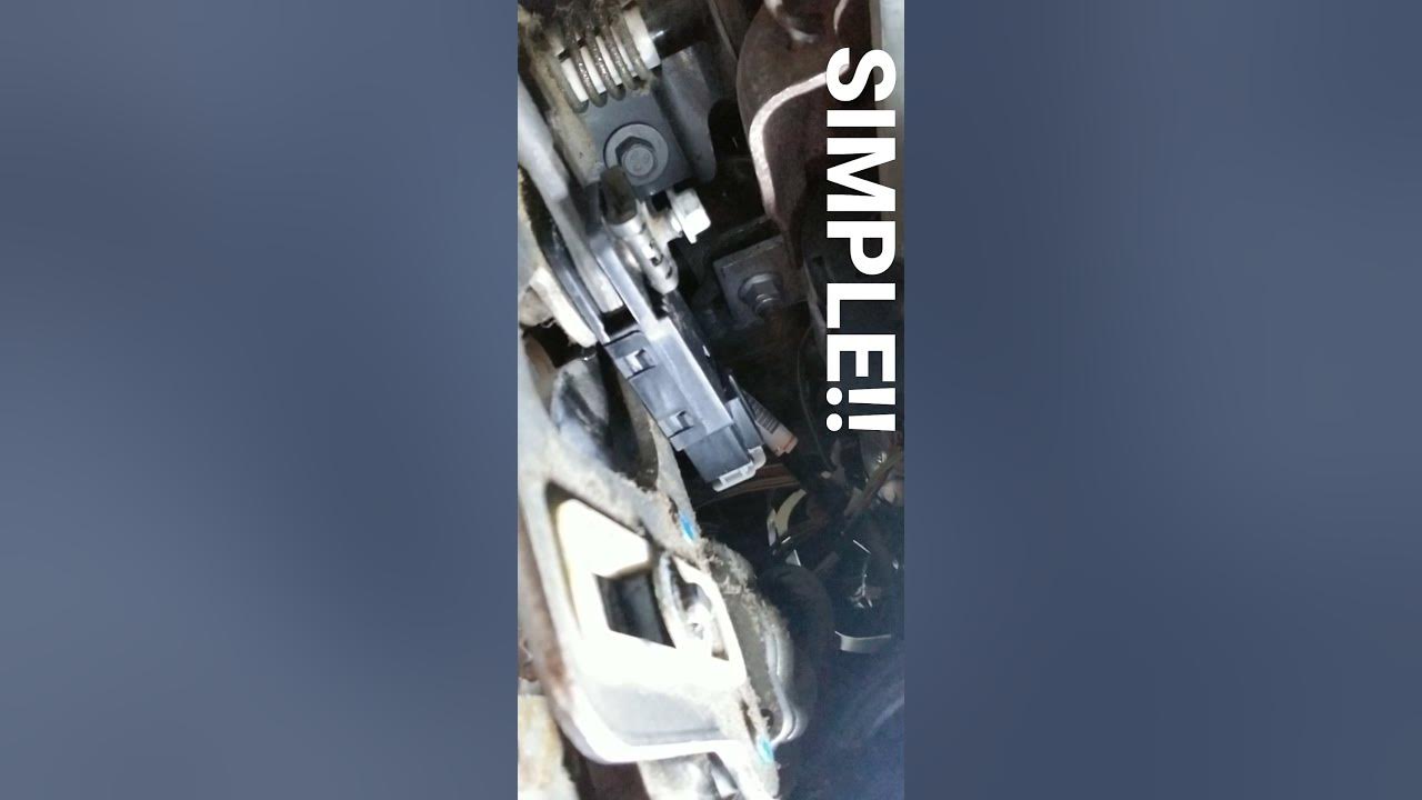 07-13 Silverado Brake Light Switch Replacement/Install - YouTube
