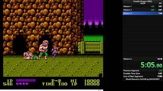 Double Dragon NES Speedrun in 12:08.57