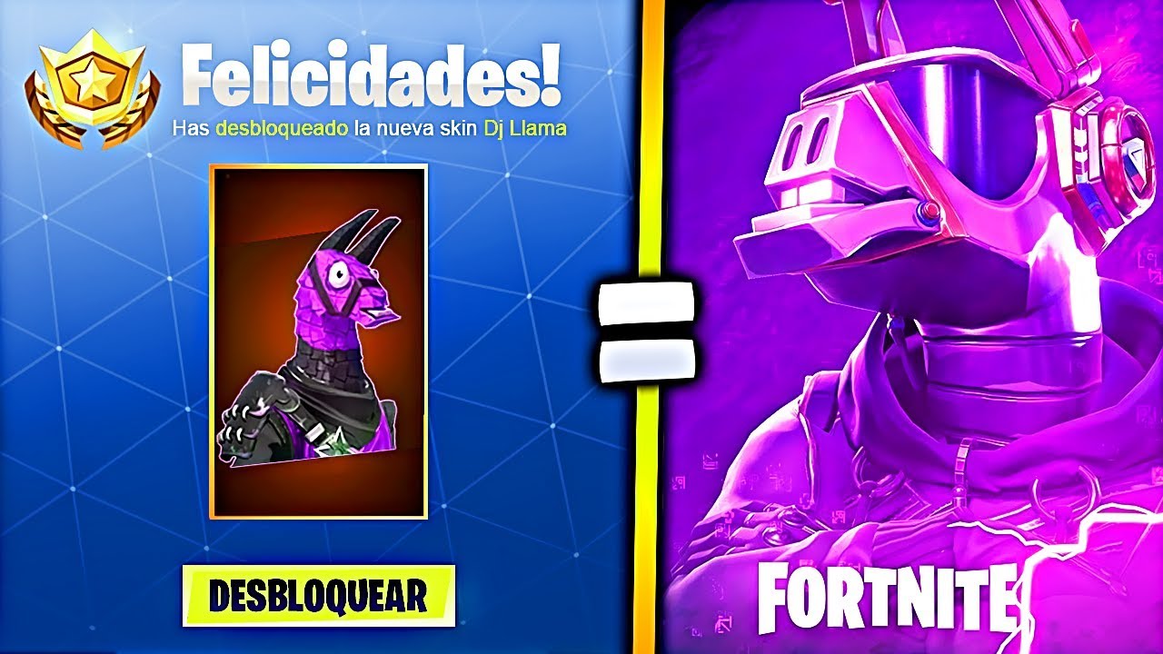 Fortnite Battle Royale Llama Dj Como Desbloquear Dj Llama Skin En La Temporada 6 De Fortnite Fortnite Battle Royale Temporada 6 Youtube