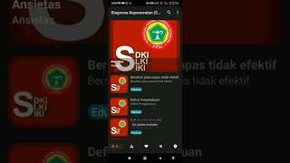 Aplikasi Diagnosa Keperawatan screenshot 1