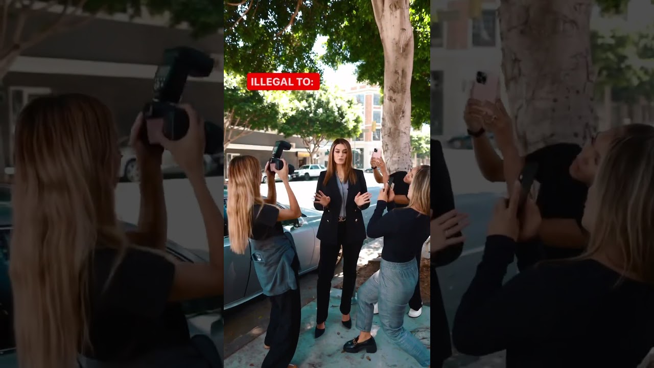 Can paparazzi take photos of you? 📸😈⚠️ 