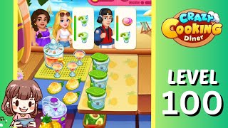 Crazy Cooking Diner Level 100 Milkshake 🍸🍨 | Three Stars ⭐⭐⭐ screenshot 2