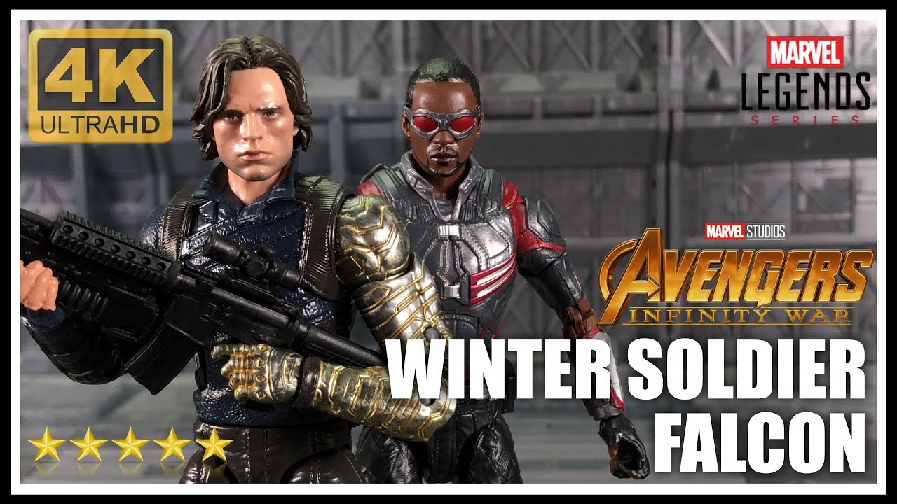 Exclusive Marvel Legends Infinity War 2 Pack WINTER SOLDIER AND FALCON