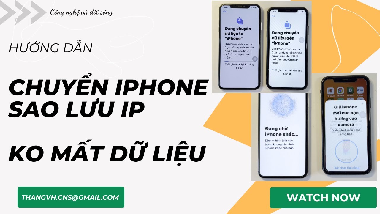 Hướng dẫn sao lưu và chuyển dữ liệu điện thoại trước khi đổi máy