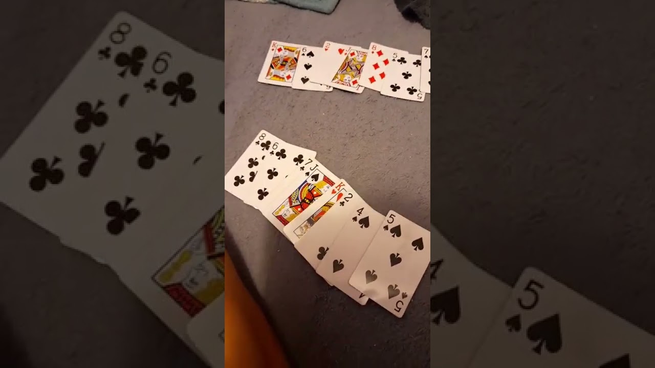 Como se juega ? El burro juego de cartas,naipes - YouTube
