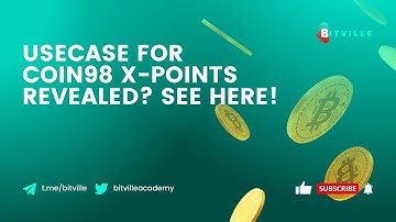USECASE FOR COIN98 X-POINTS REVEALED? SEE HERE!