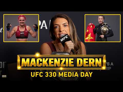 Mackenzie Dern REACTS To Gillian Robertson, Previews UFC 330 Title Defense | MMA Fighting