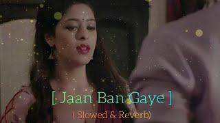 Jaan Ban Gaye [Slowed & Reverb] Lofi Song| No Copyright|