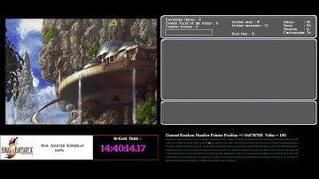 [Commented TAS] Final Fantasy IX 100% Perfect Game Combined Stats Path Playthrough Disc 4 - The End