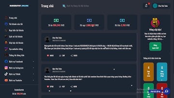 SUBSIEUTOT.ONLINE website dịch vụ mạng xã hội uy tín giá rẻ với giao diện đẹp mắt độc quyền