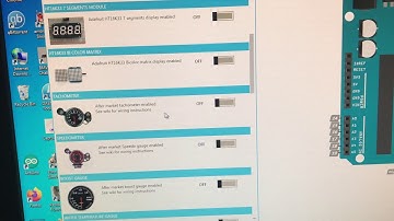 BMW Cluster SimHub arduino sketch easy setup