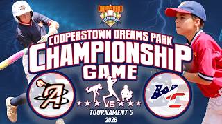 Cooperstown Dreams Park T5 Championship | Wesley Chapel Storm vs. Delmarva Aces East | Full Game 🏆