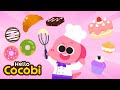 Little Baker Song | Job Nursery Rhymes for Kids | Dessert, Bread, Baking | Hello Cocobi