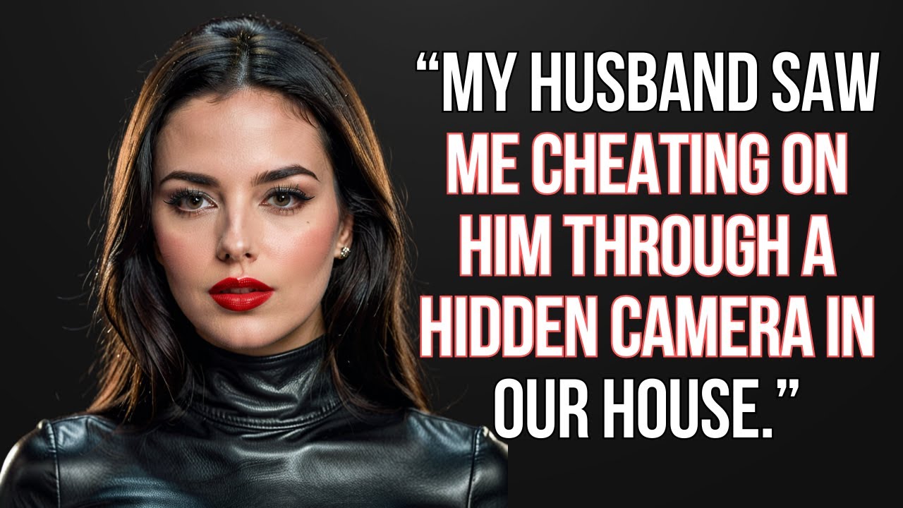 My husband followed me through a hidden camera in our house and caught ...