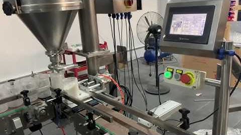 powder filling machine auger filler check weigher