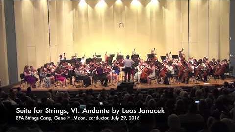 Suite for Strings, sixth movement by Leos Janacek
