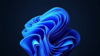 Windows 11 bloom but with glowing backround.
