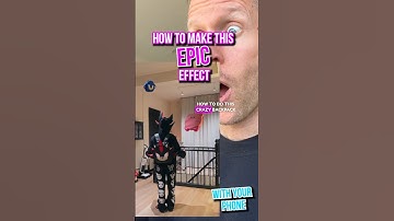 Create this insane viral transition with just your phone #vfx #capcut #tutorial