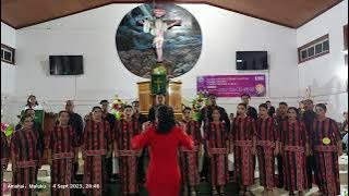 Mars Gereja Protestan Maluku Oleh Paduan Suara Jemaat GPM Amahai Soahuku Sektor Partenos