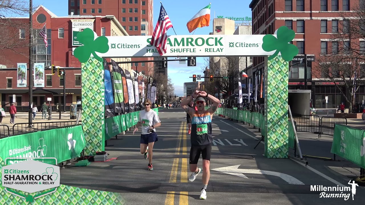 Shamrock Half Marathon Finish Line YouTube