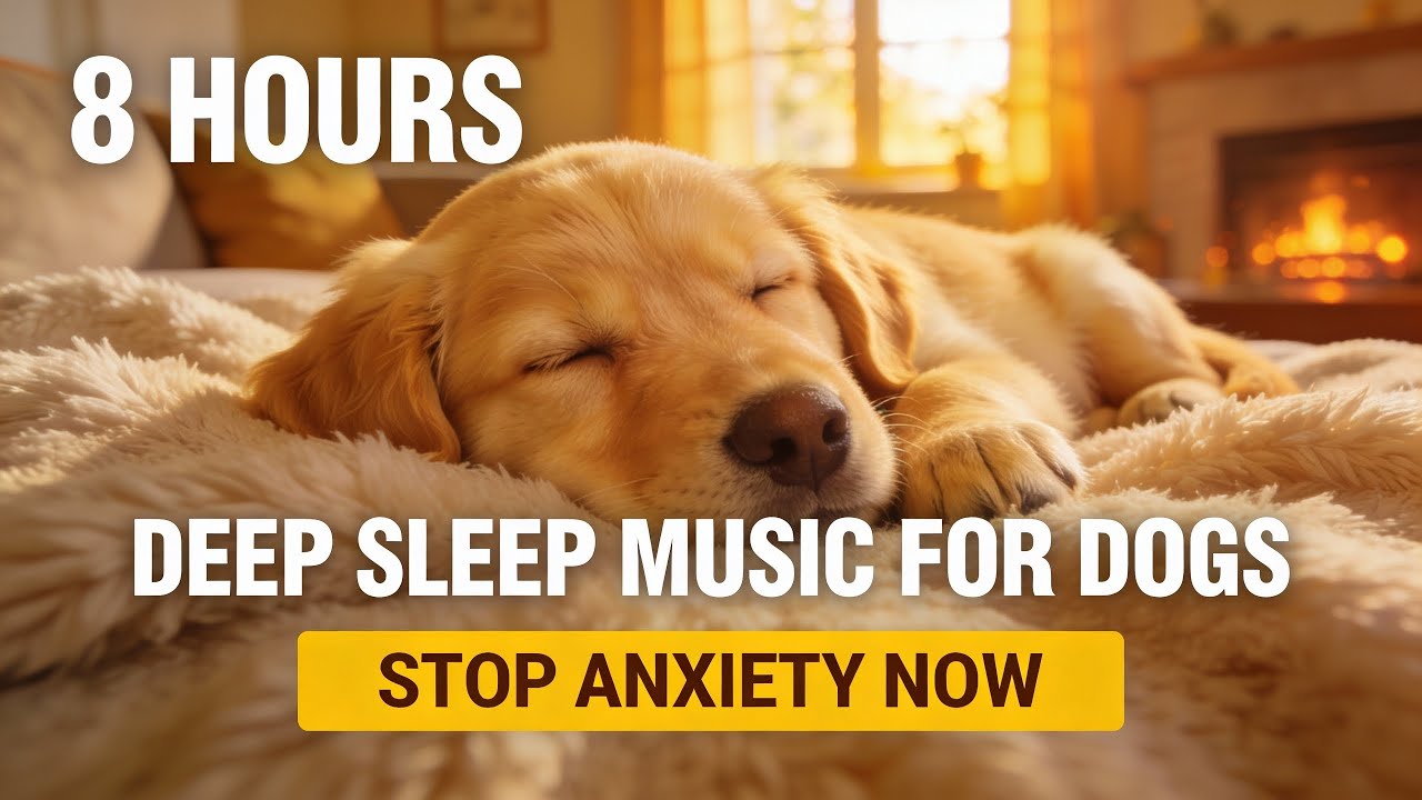 8 Hours Deep Sleep Dog Music 🐾 Relaxing Sounds for Lonely Pets