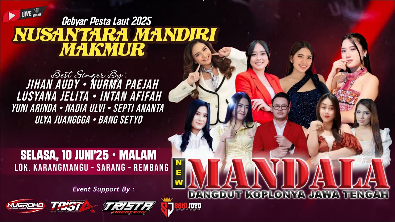 🔴STREAM NEW MANDALA / PESTA LAUT 2025 