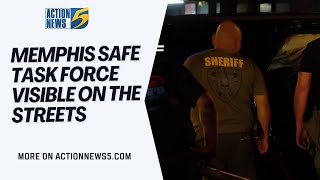 Memphis Safe Task Force visible on the streets