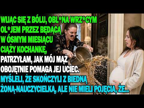 Kochanka Wyl*ła Wr*ący Ol*j Na Plecy Ciężarnej Żony - Lekarz Z Izby Przyjęć Ją Rozpoznał. To Była...