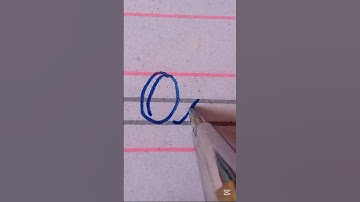 Alphabet in cursive writing #ytshorts #calligraphy #handwriting #art #viralshort #youtubeshorts #yt