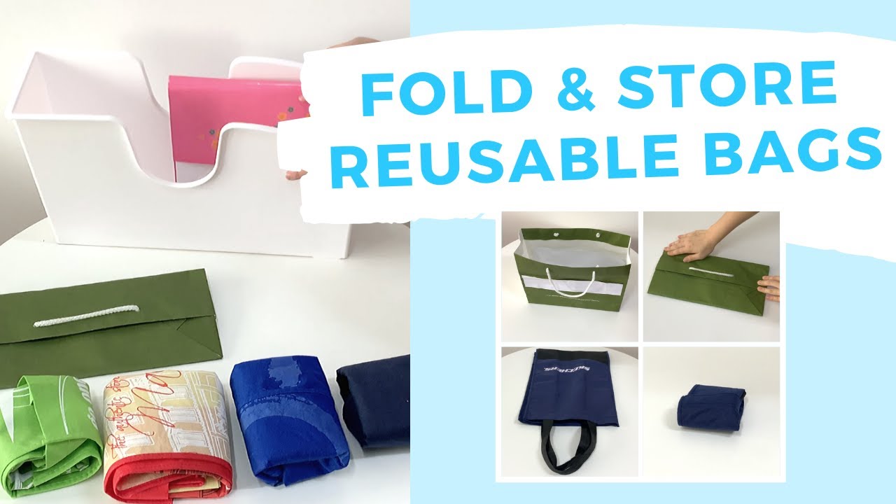 How to Store Reusable Shopping Bags