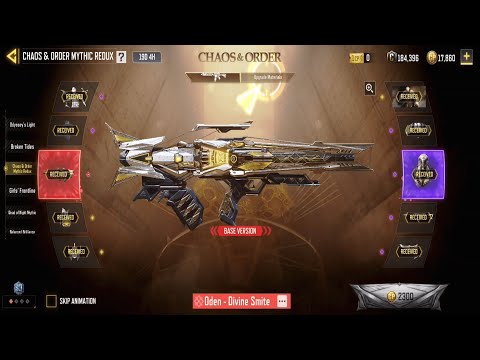 Mythic Oden [Divine Smite] Full Draw 🎯 | Chaos & Order Mythic Drop Opening COD Mobile 2025