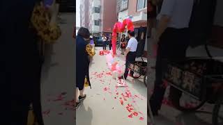 Balloons puping fireworks #viral #short #trending #tiktok #funny