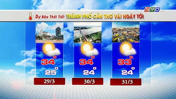 Dự báo thời tiết TP. Cần Thơ 28/3/2023 | THTPCT